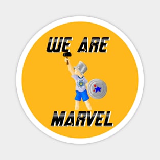 We Are Marvel Pod (Just Justin) Magnet